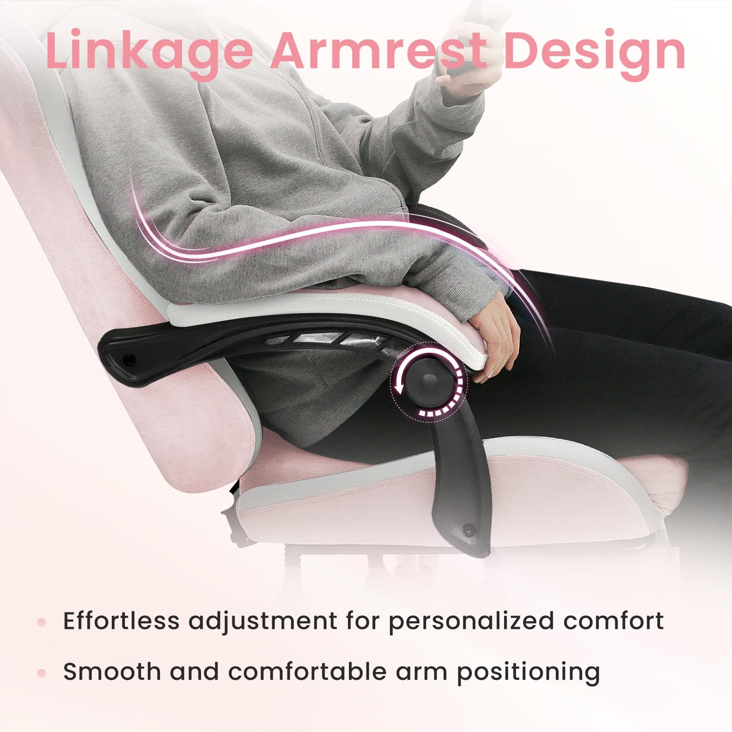 Ergonomic Gaming Chair with Lumbar Support