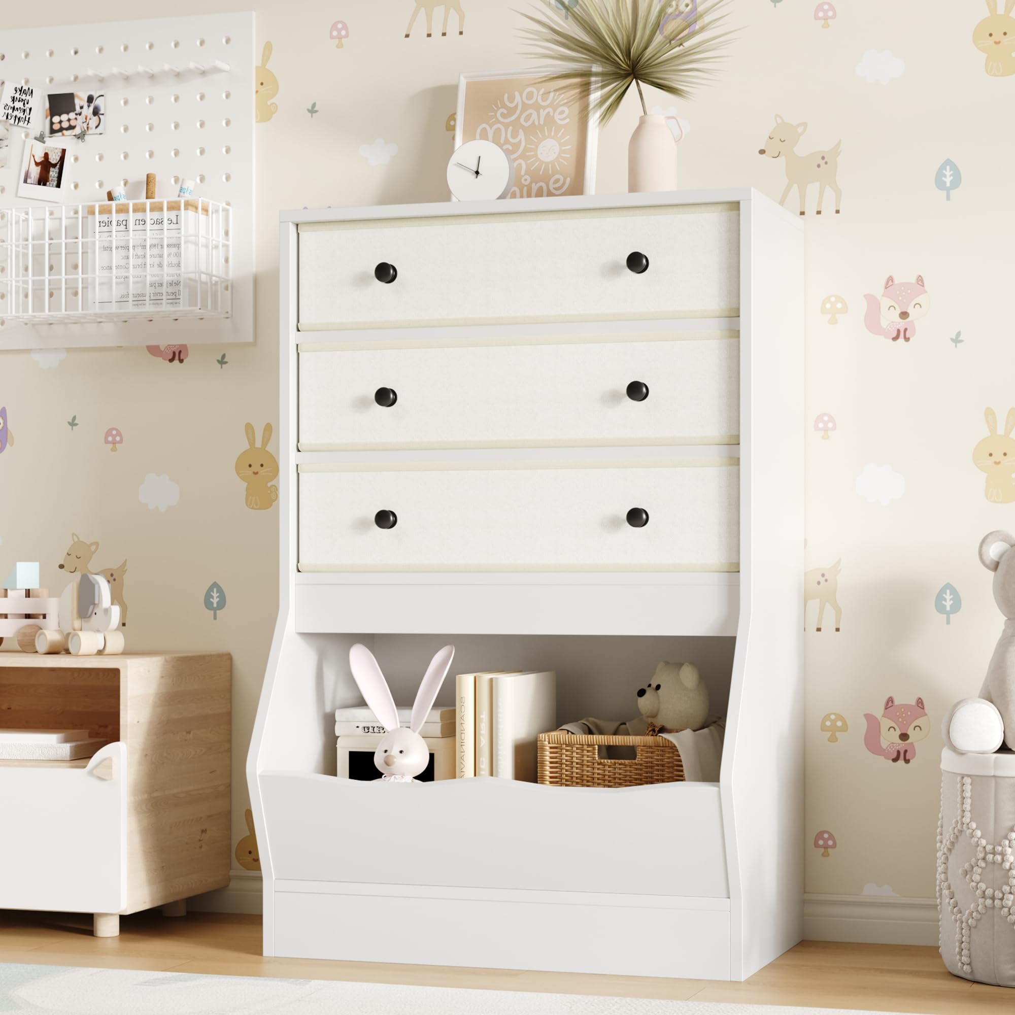 Toy Storage Organizer with Open Cube