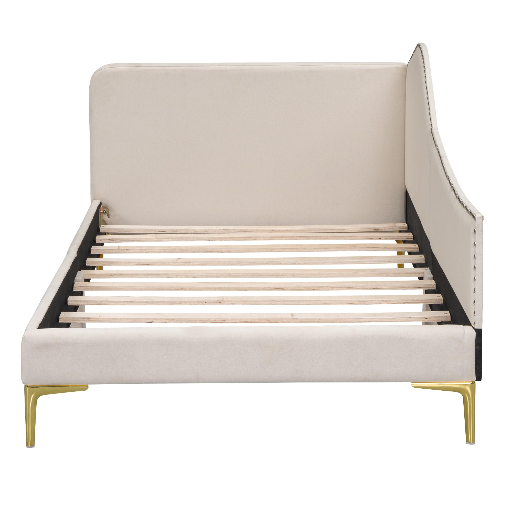 Twin Daybed with Nailhead Trim