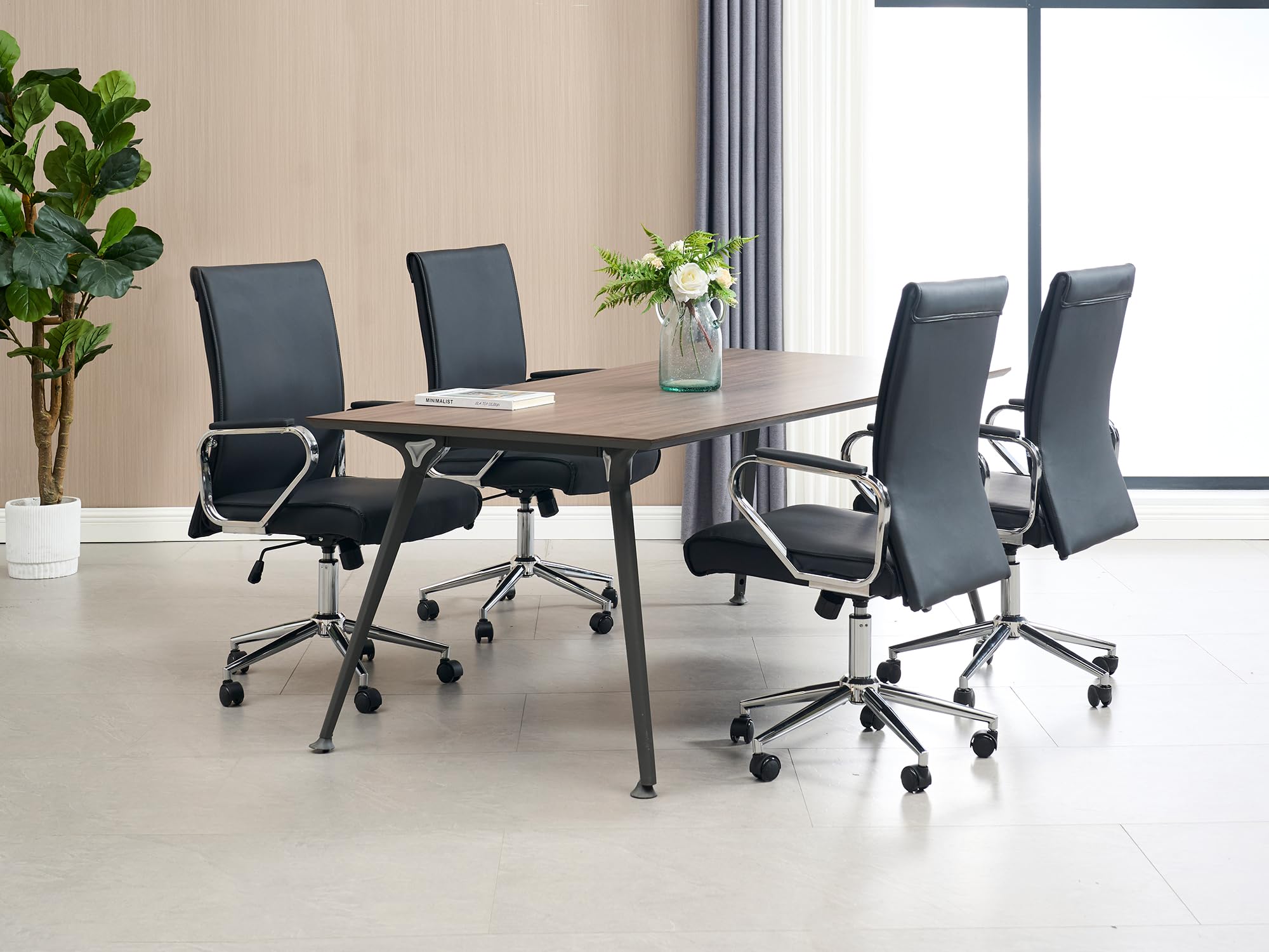 Ergonomic Leather Office Chair