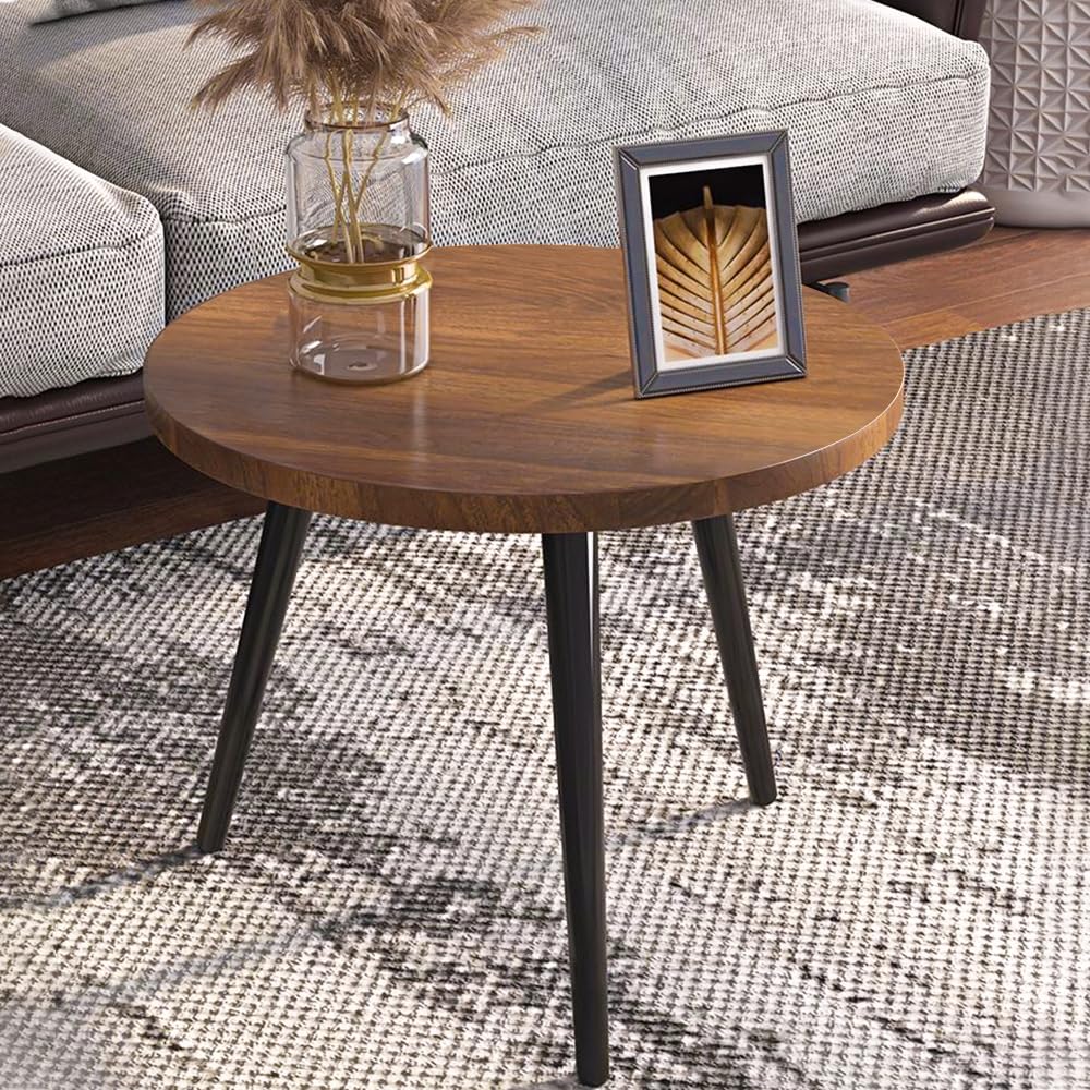 Rukulin Set of 2 Coffee Table,Nesting Side Table, Living Room Sofa End Table