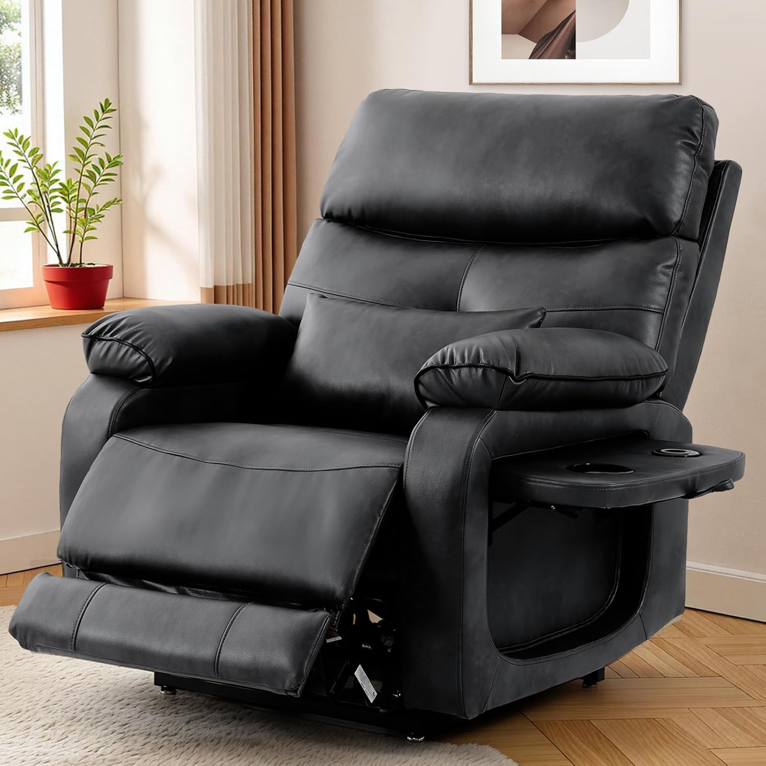 Dual Motor Power Lift Recliner Chair with Massage and Heat