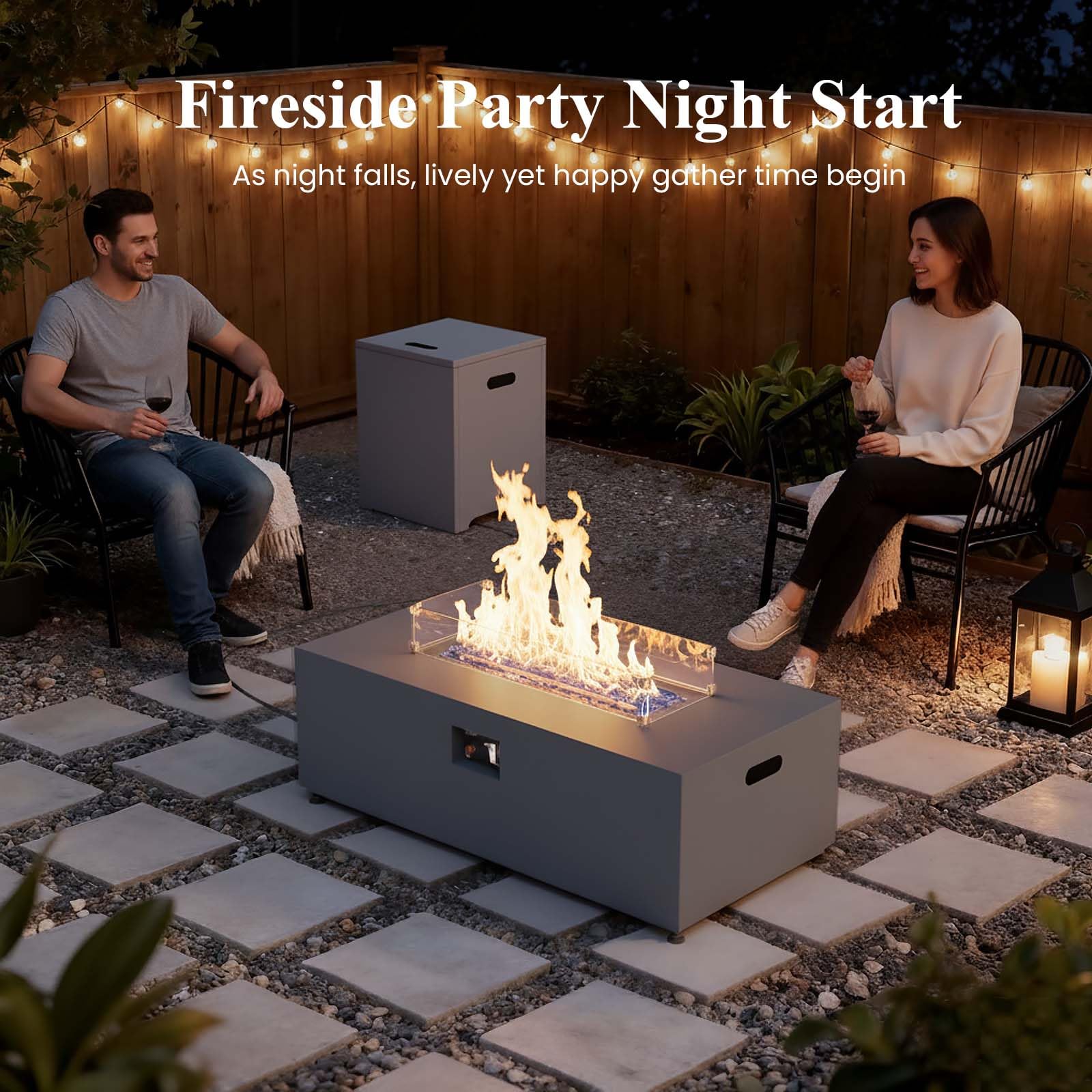 42 Inch Outdoor Fire Pit Table