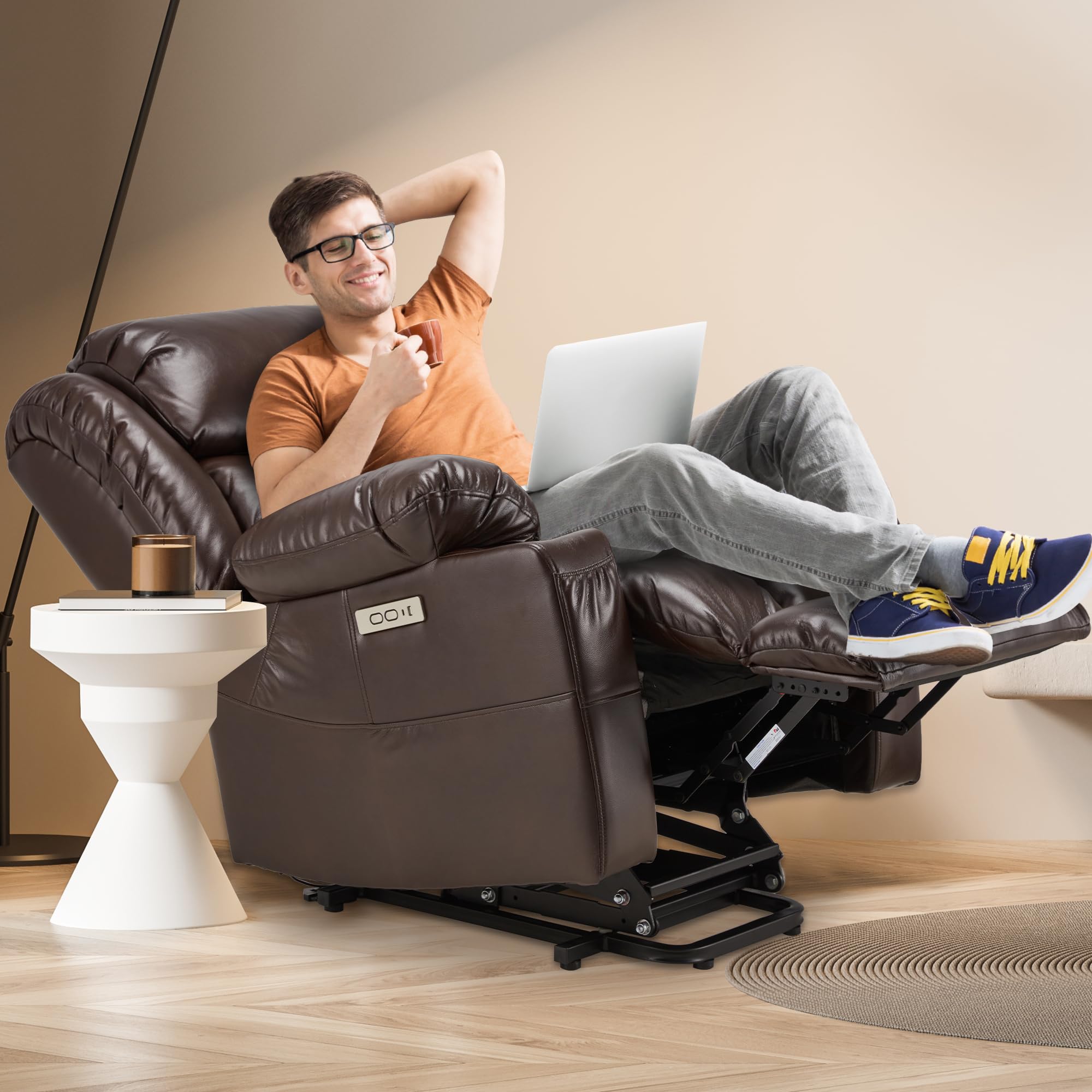 Power Lift Recliner with Massage and Heat