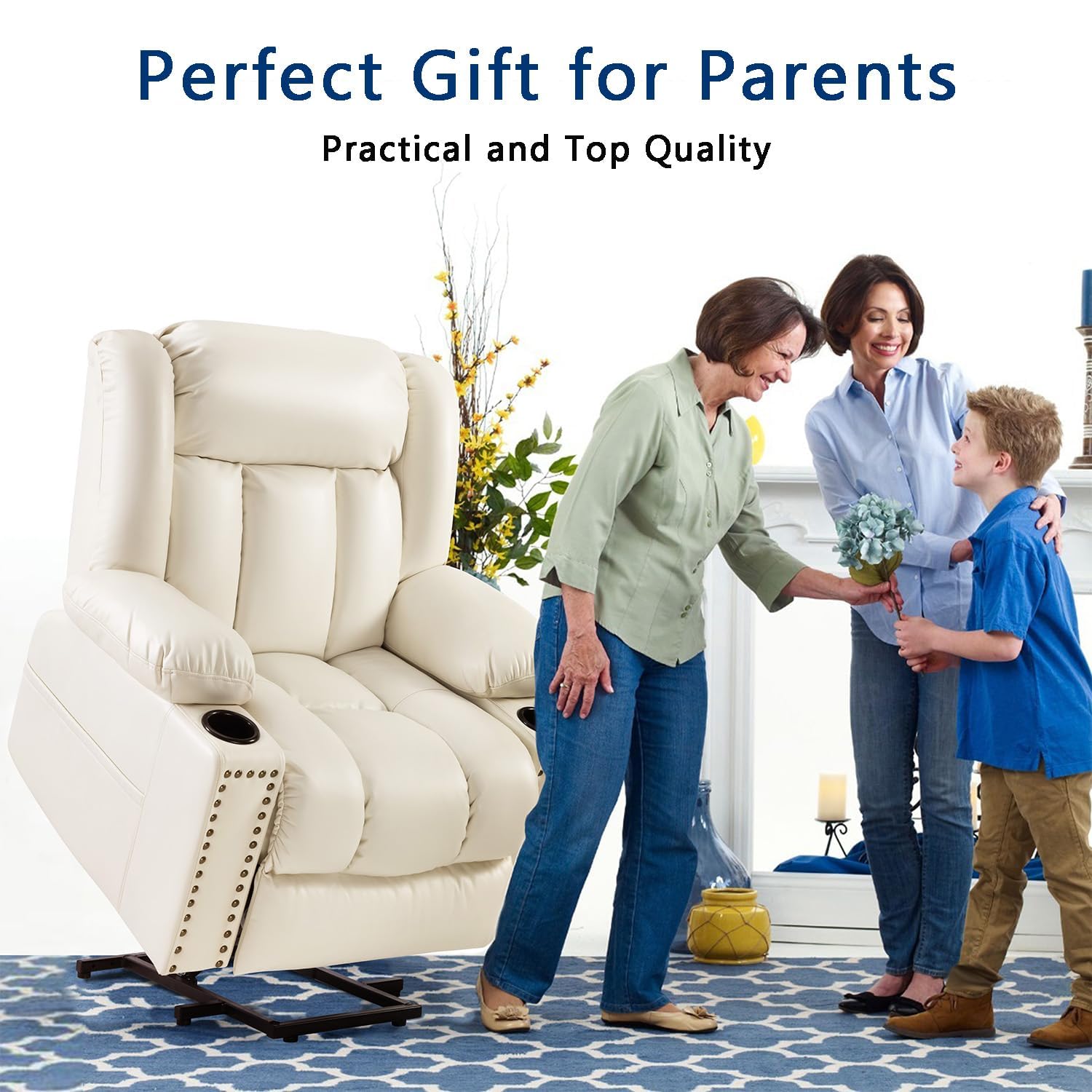 Power Lift Recliner Chair with Massage