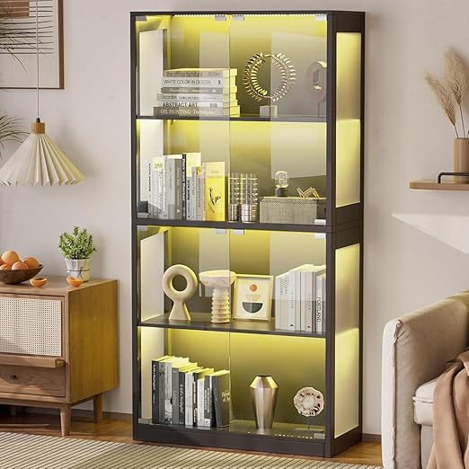 65" RGB Display Cabinet with Glass Doors