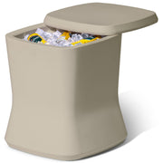 Outdoor Side Table Cooler 25 Quart