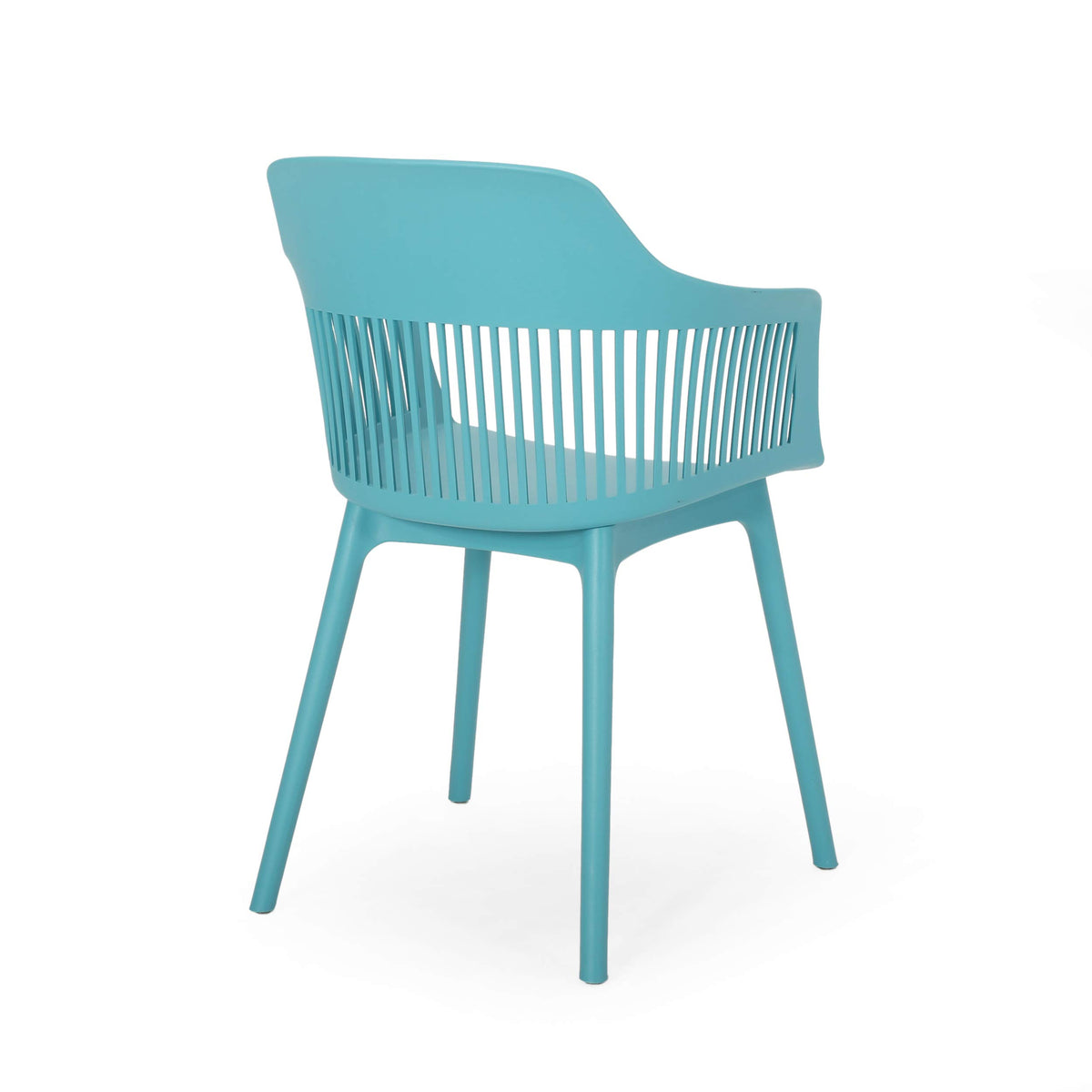 Outdoor Dining Chair Set of 4 Teal