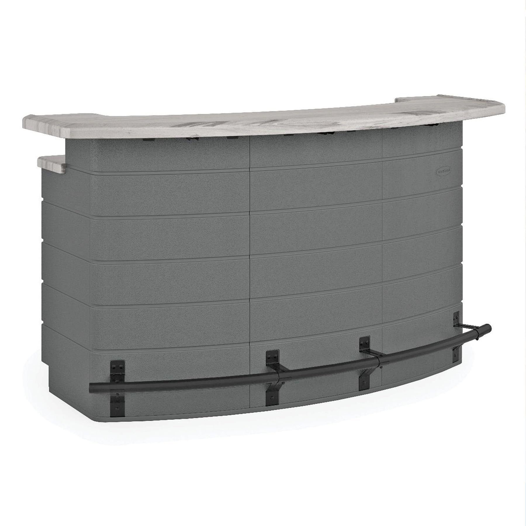 Outdoor Entertainment Bar with Storage
