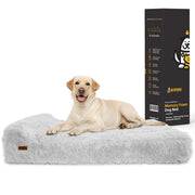 Orthopedic Memory Foam Dog Bed - Extra Large with Pillow