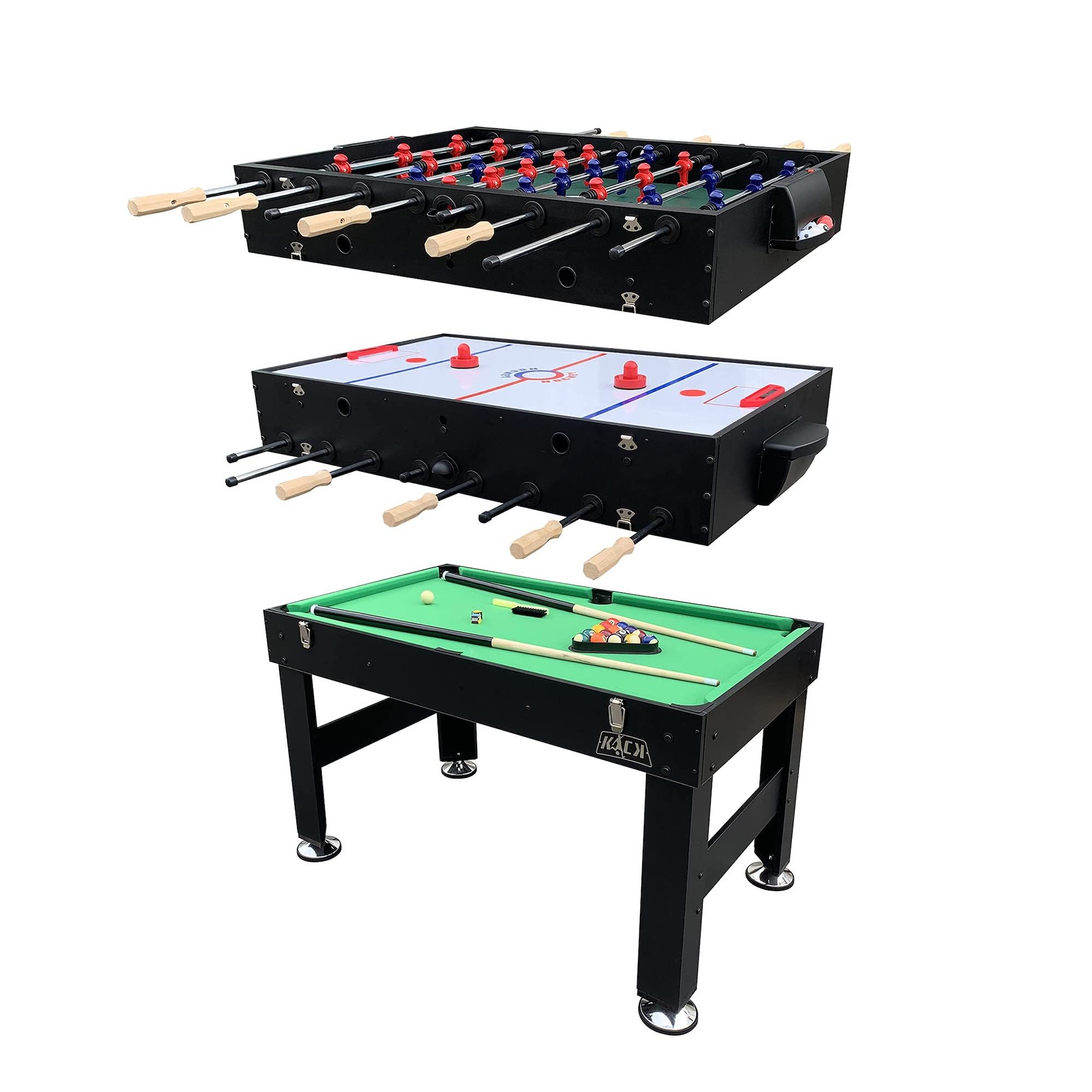 Trilogy 55" 3-in-1 Multi Game Table