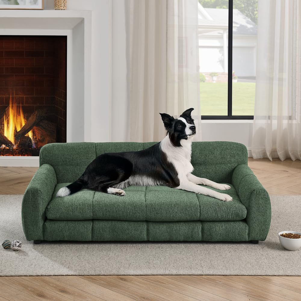 Modern Dog Sofa Bed with Armrests