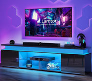 85 Inch LED TV Stand with Power Outlet