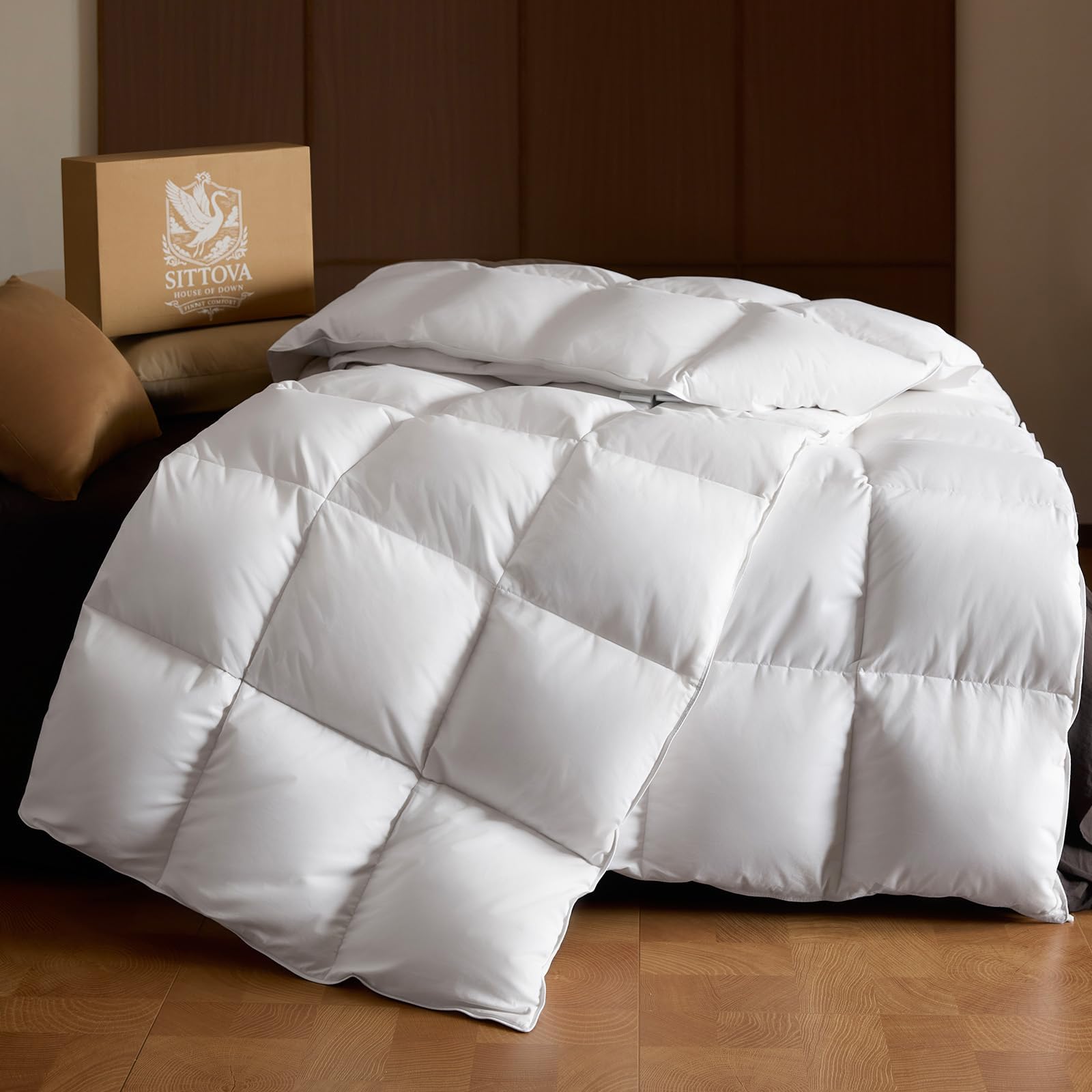 King Size Goose Down Comforter All-Season
