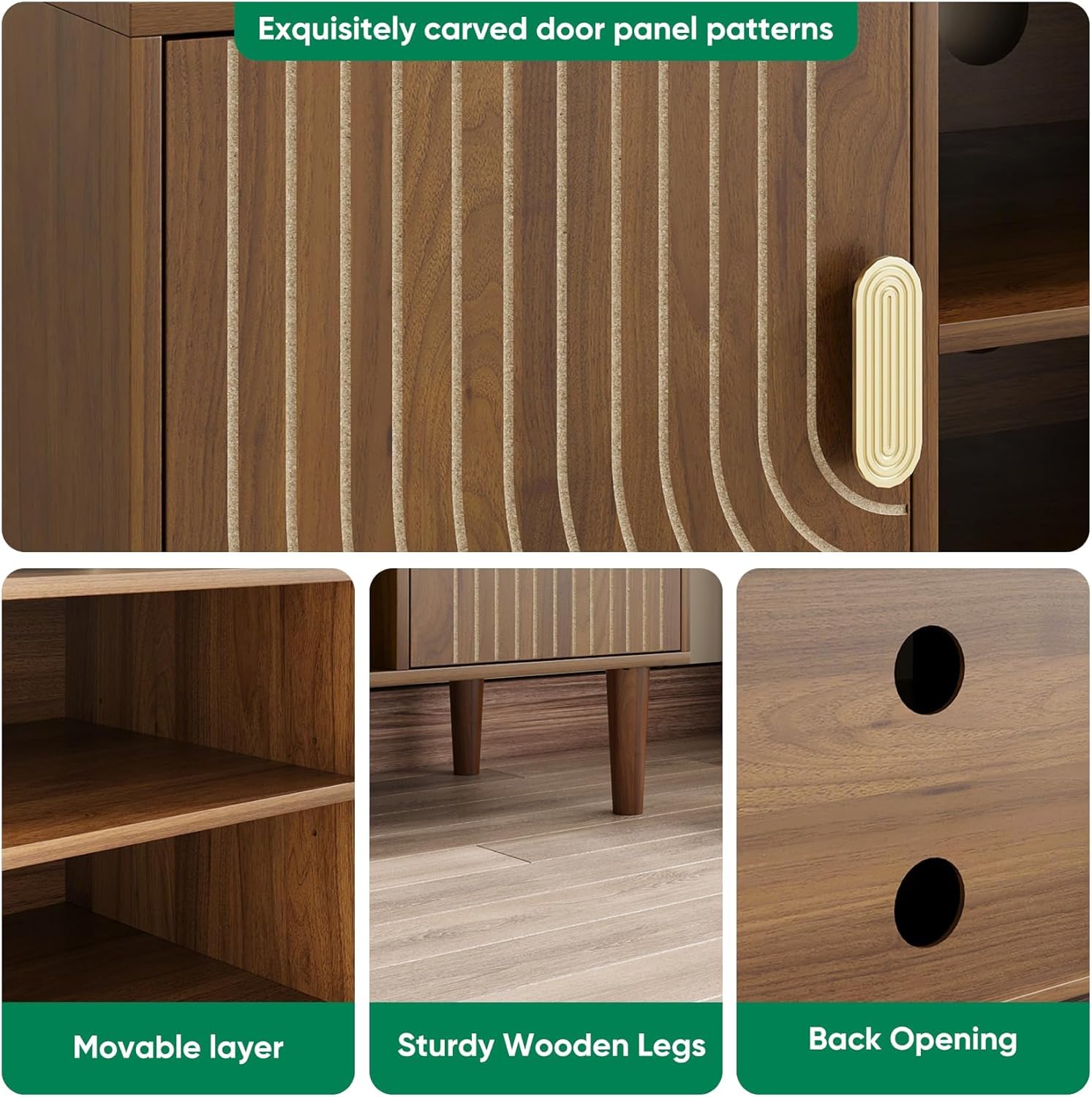 47" TV Stand for TVs up to 55"