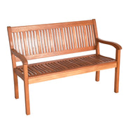 Outdoor Wood Garden Bench 50"W
