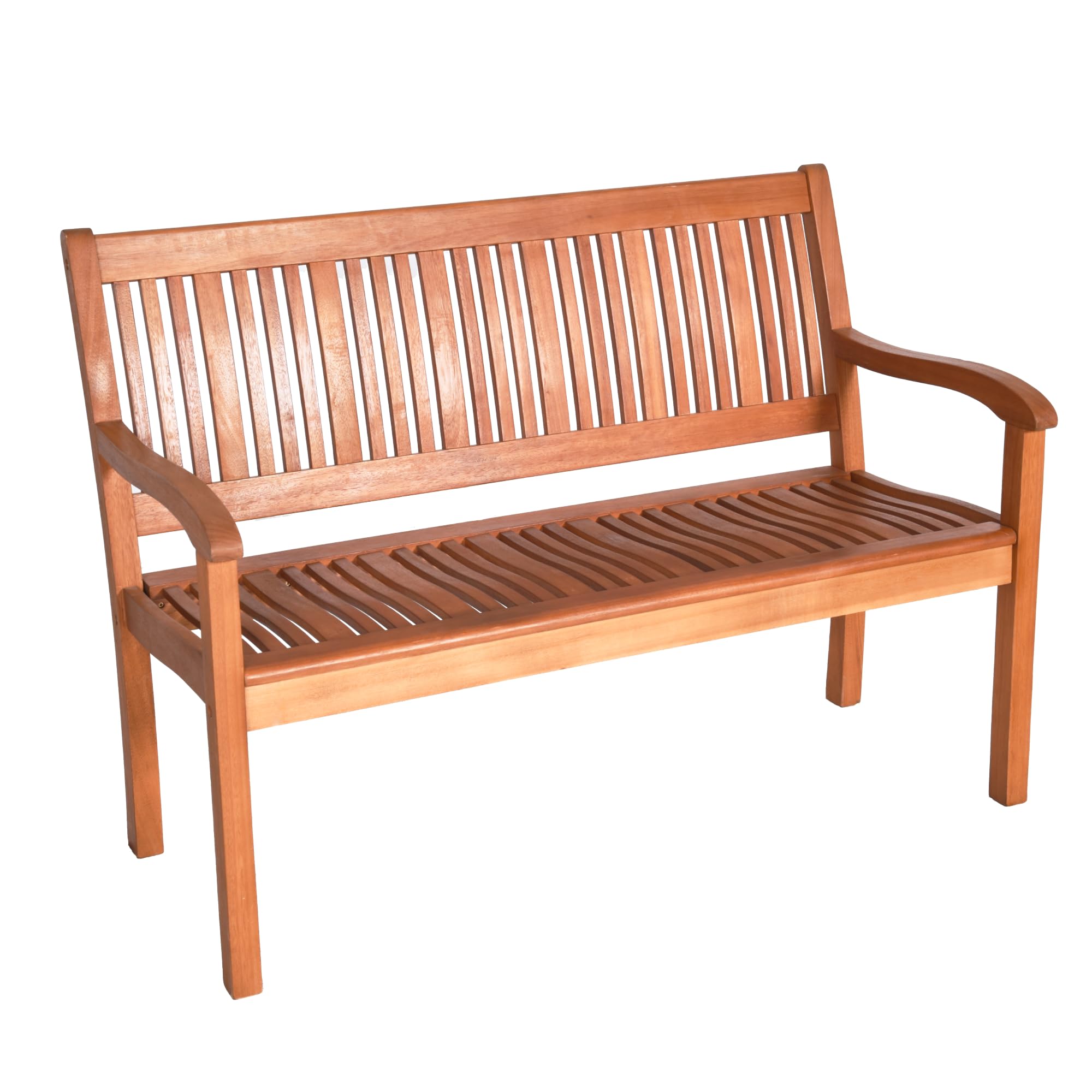 Outdoor Wood Garden Bench 50"W