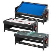 3-in-1 Multi-Game Table - Air Hockey, Billiards, Table Tennis