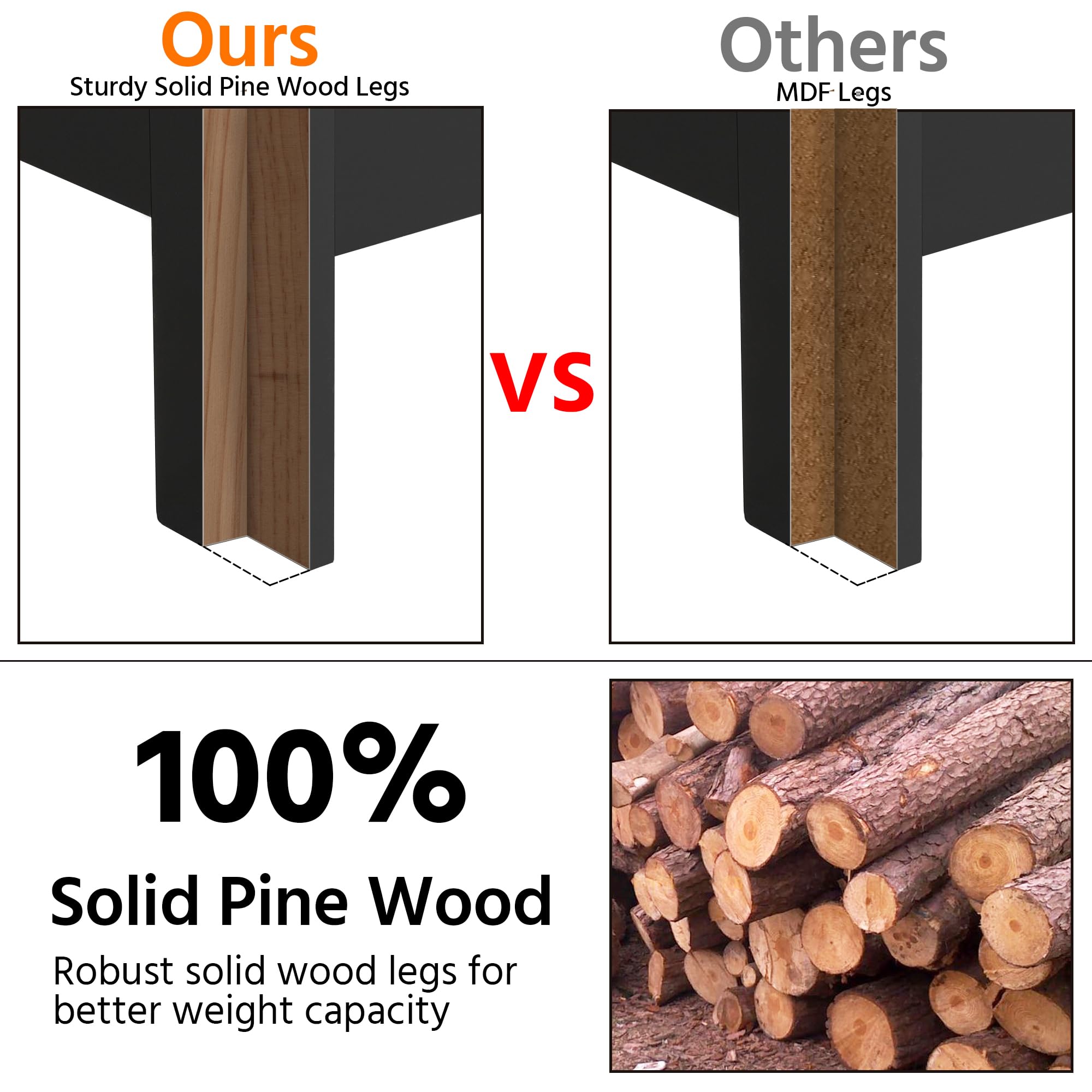 3-Piece Lift Top Coffee Table and End Tables Set