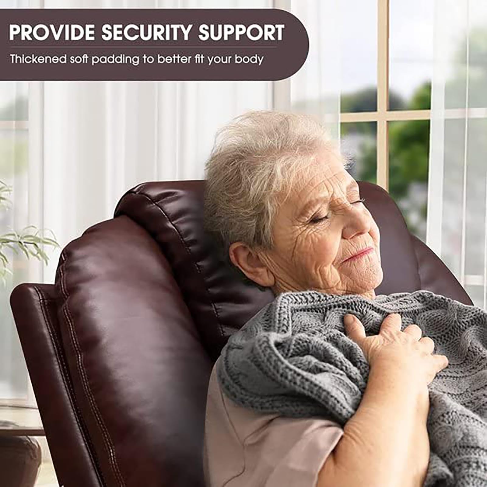 Power Lift Recliner Chair with Heat and Massage