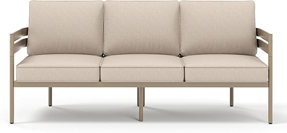 5-Piece Metal Frame Patio Conversation Set with Cushions