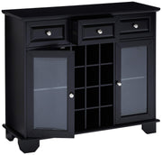 Buffet Server Sideboard Cabinet with Wine Rack