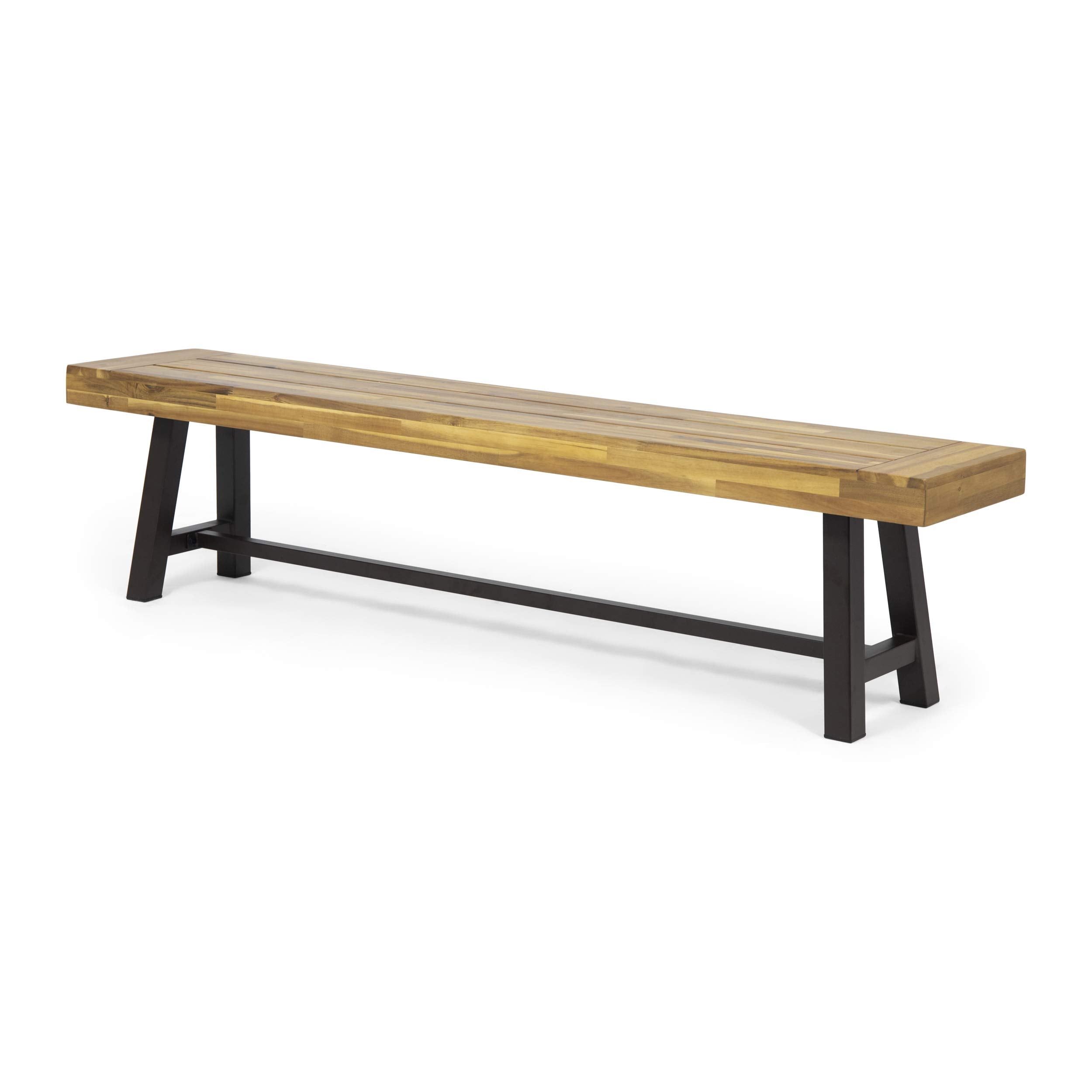 Outdoor Acacia Wood Dining Bench