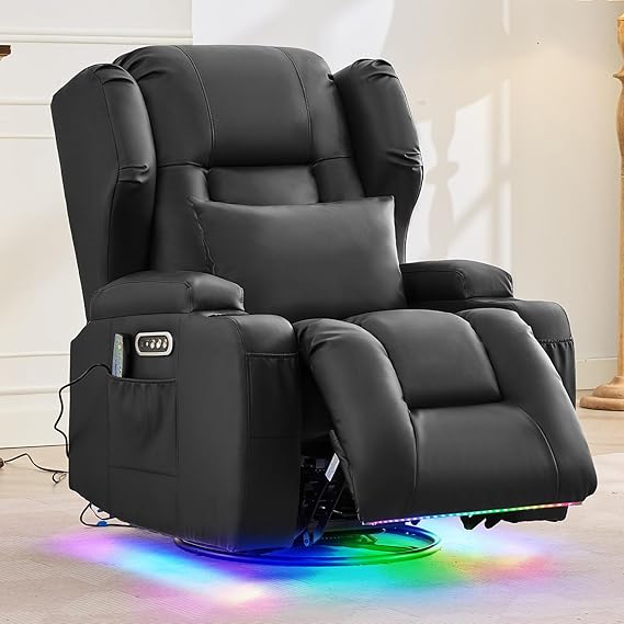 Power Recliner Chair with Massage and Heat