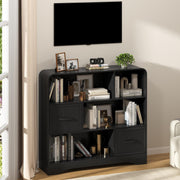 6 Cube Storage Organizer with 2 Fabric Bins