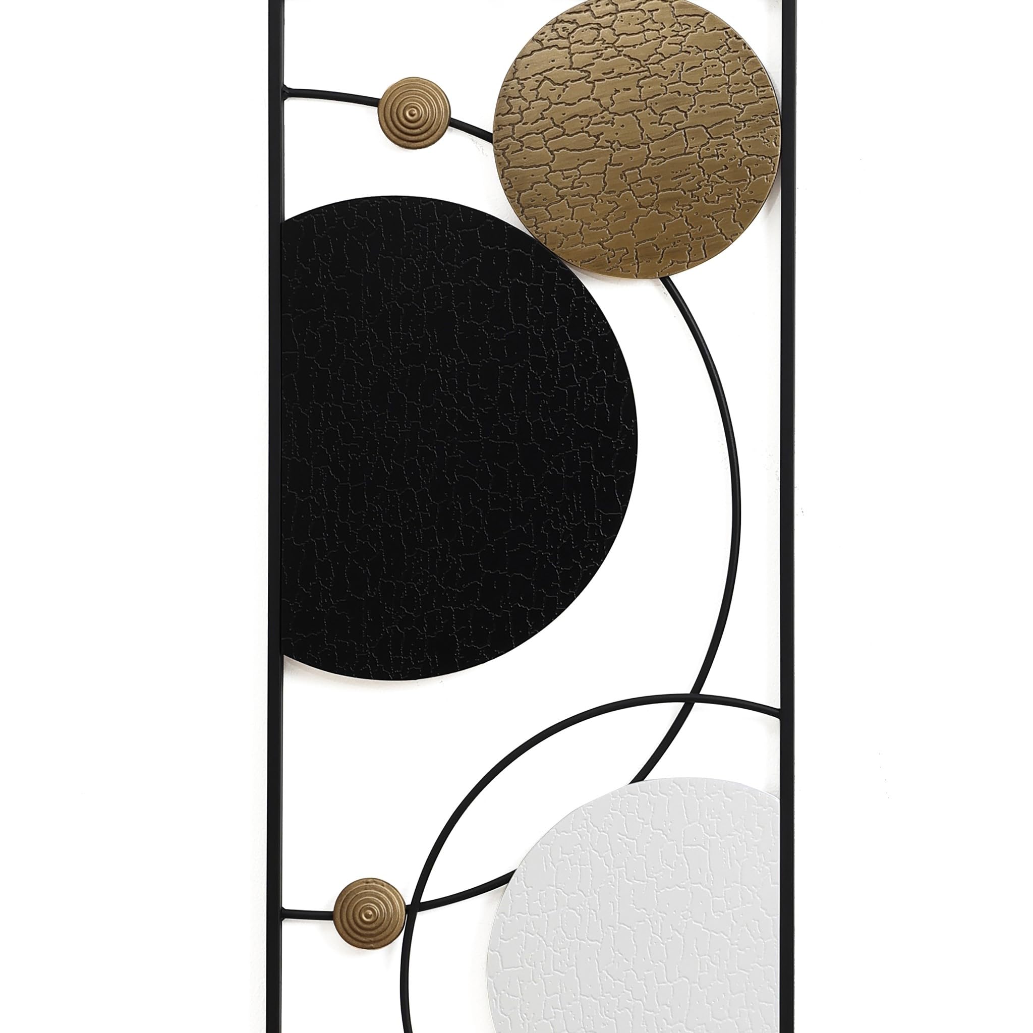 Metal Wall Art Set of 2 Abstract Panels 36 Inch