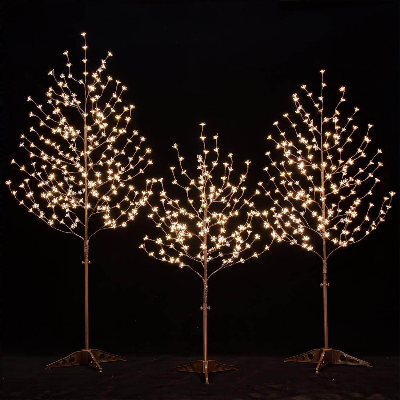 LED Cherry Blossom Tree with Warm White Lights