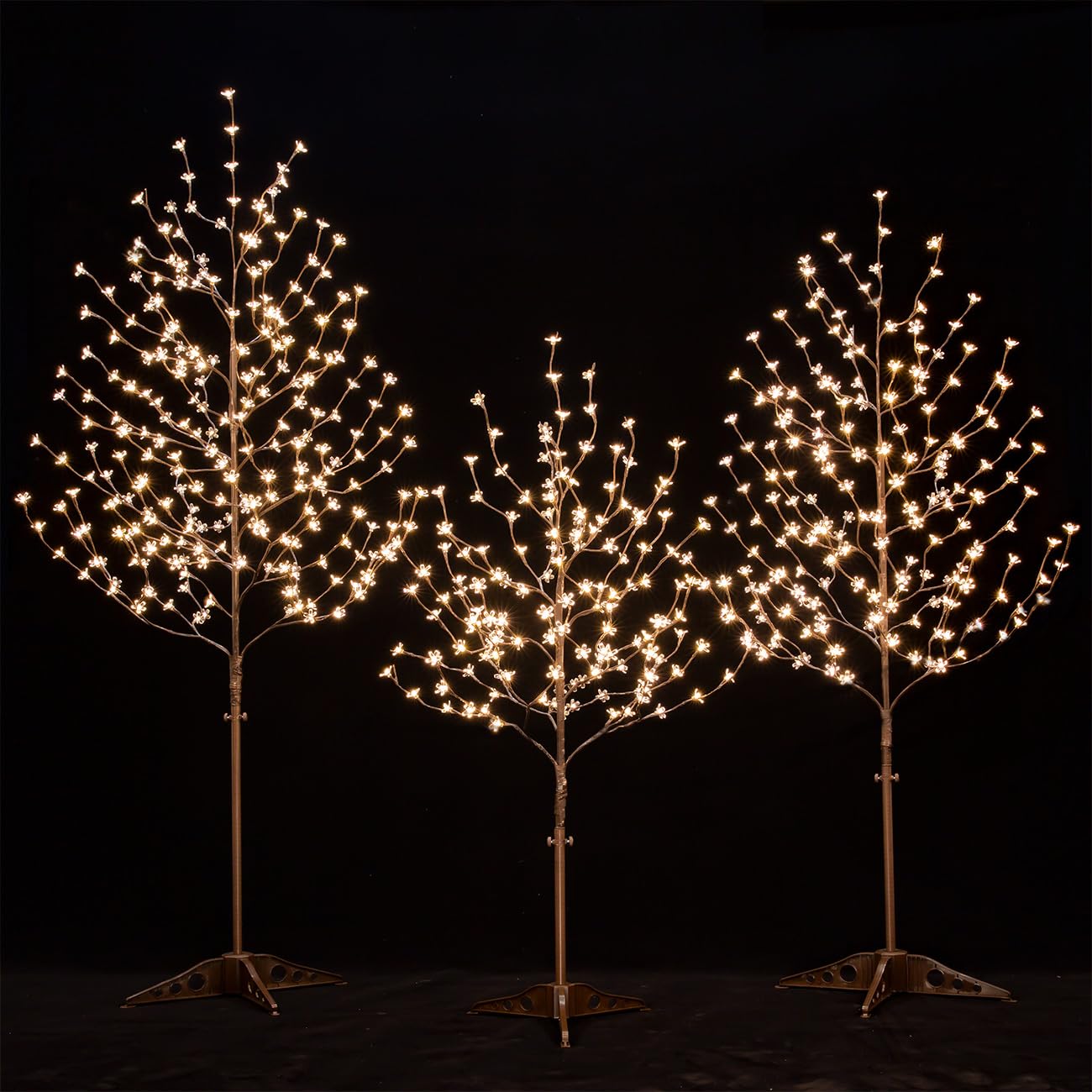 LED Cherry Blossom Tree with Warm White Lights