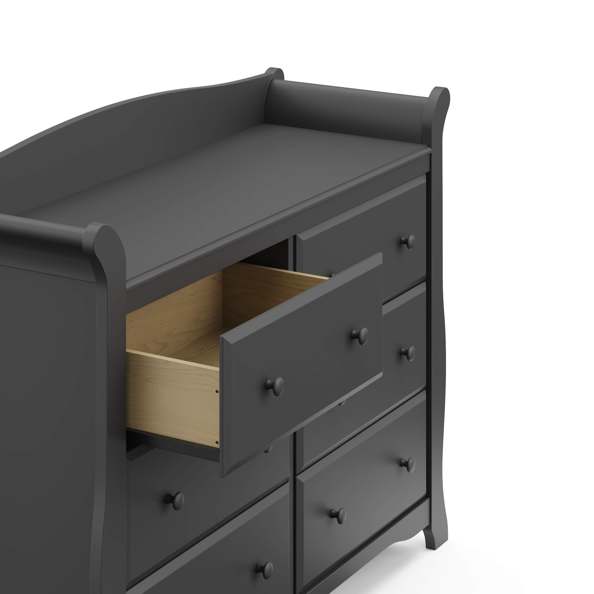 Avalon 6-Drawer Double Dresser Gray
