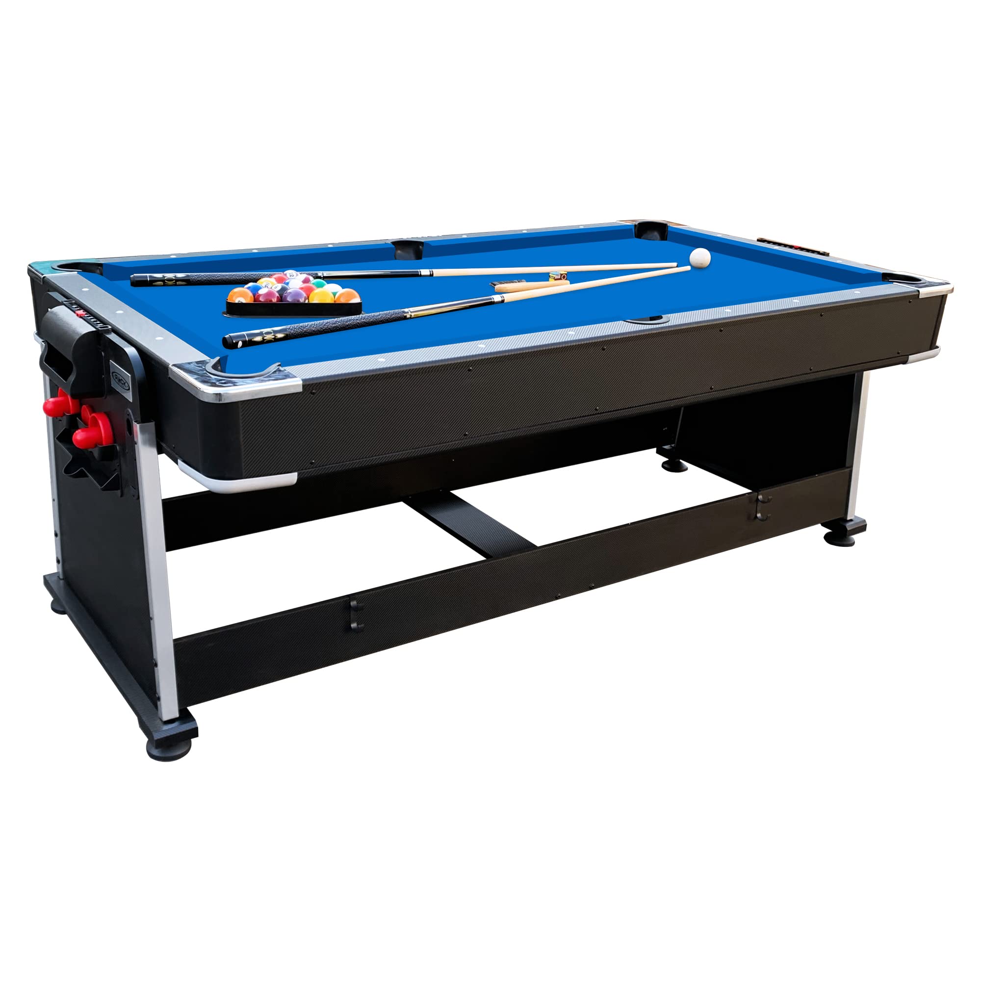 7-Foot 3-in-1 Multi-Game Swivel Table