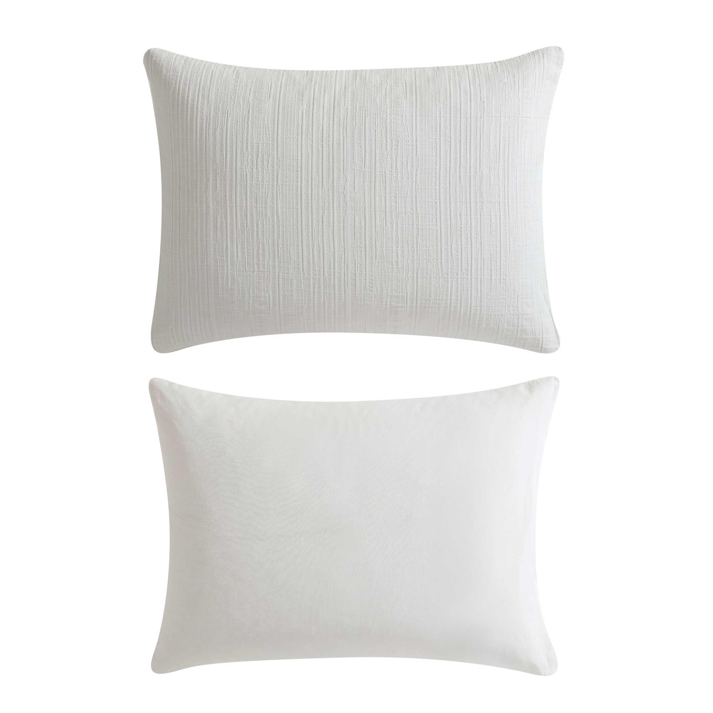 Bark Texture White King Comforter Set