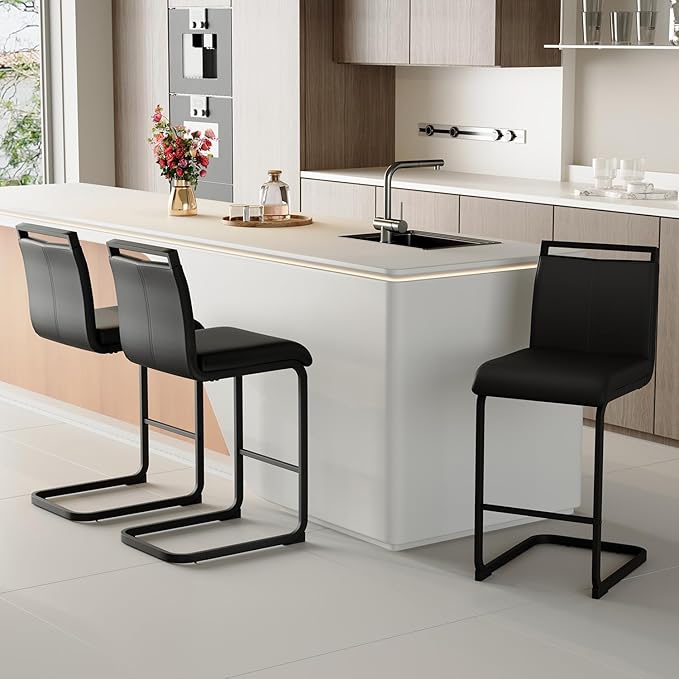 Counter Height Bar Stools Set of 3