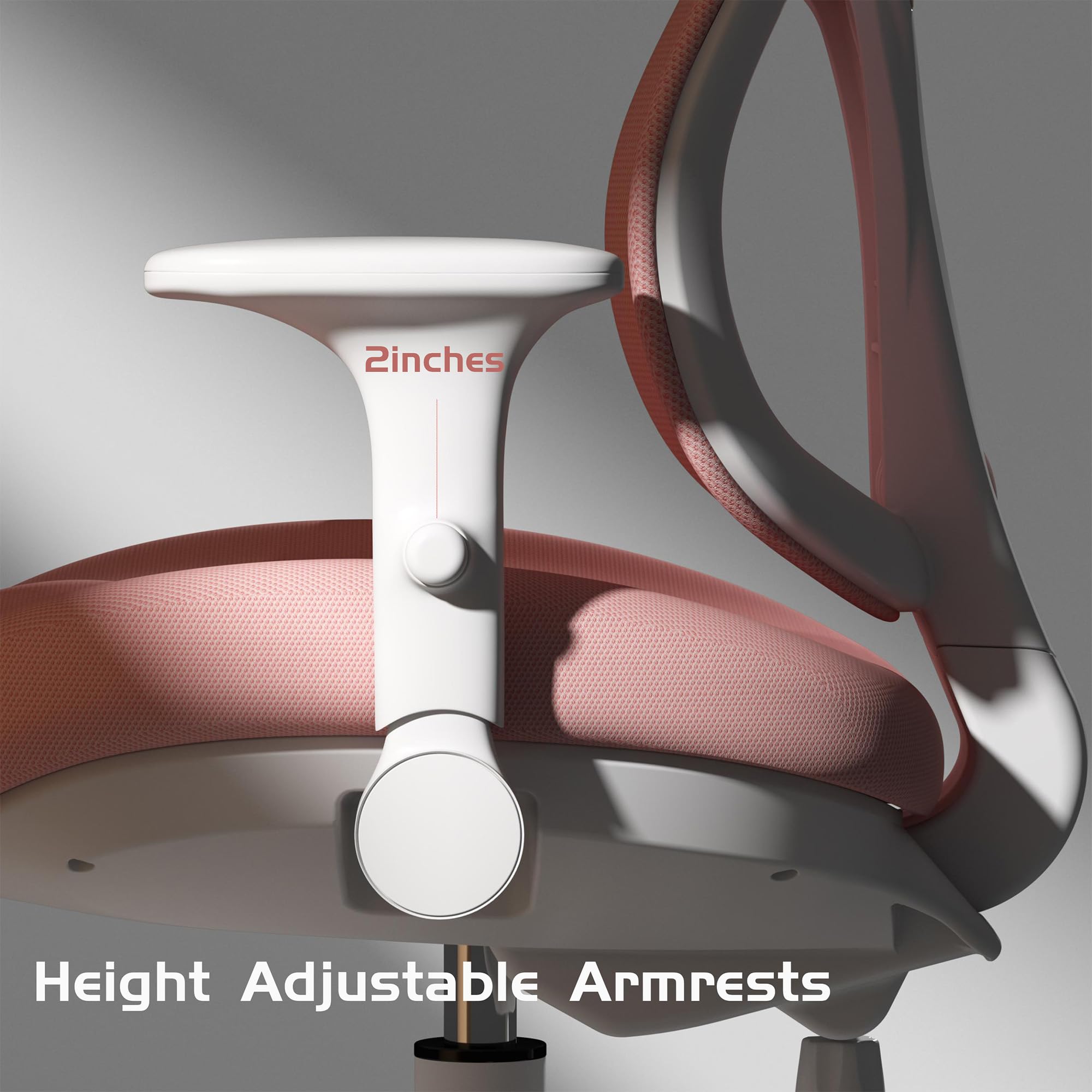 Ergonomic Kids Desk Chair with Lumbar Support and Footrest