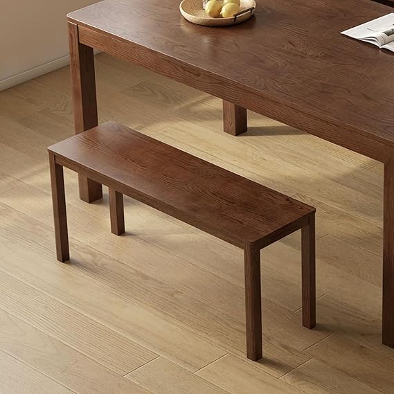 Solid Oak Dining Bench