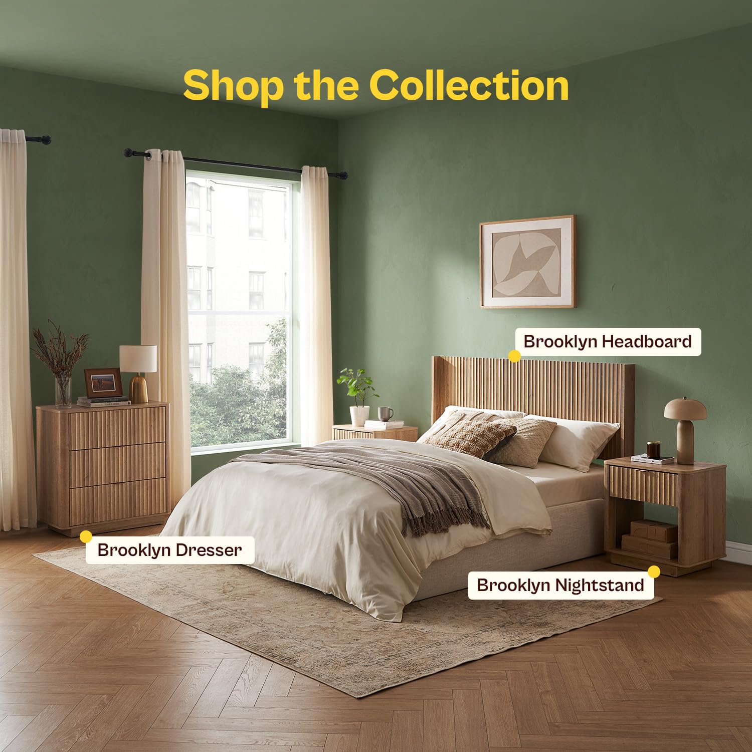 Brooklyn 3 Drawer Dresser