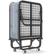 Folding Bed with Memory Foam Mattress