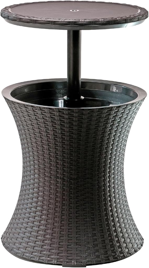 Pacific Cool Bar Outdoor Table with Cooler