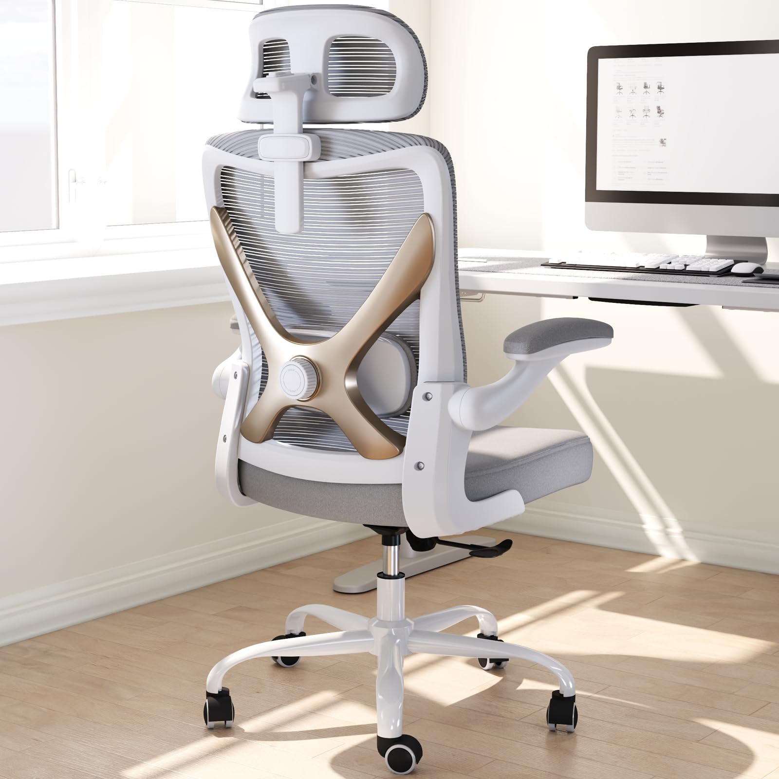 Ergonomic Mesh Office Chair with Adjustable Lumbar Support