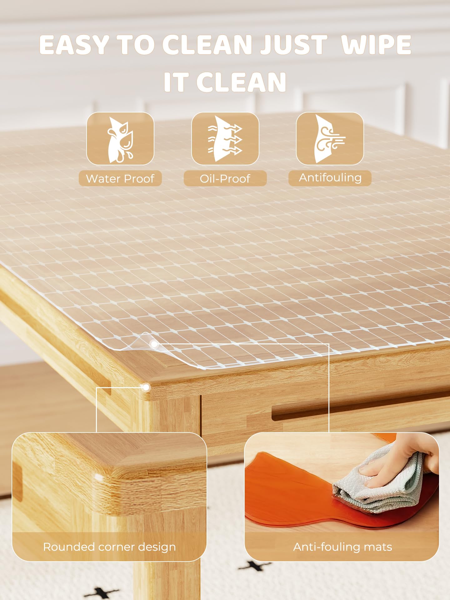 Multifunctional Board Game Table with Removable Top