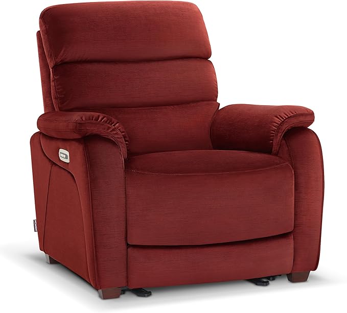 Power Zero Wall Hugger Recliner Chair with Adjustable Headrest and USB Charging