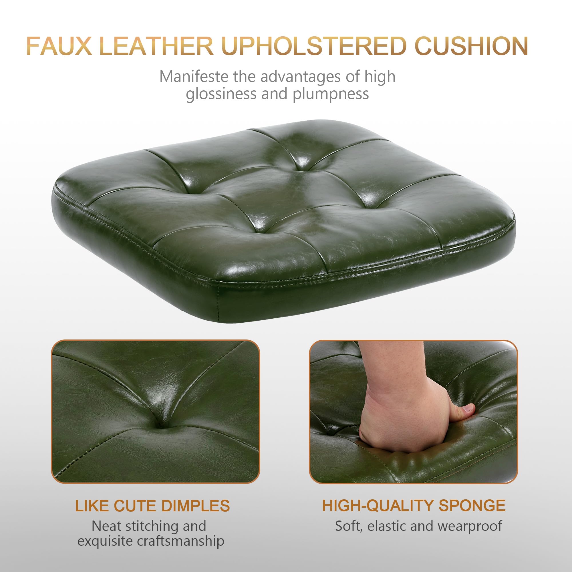 Rattan Desk Chair No Wheels Mid Century Modern Swivel Office Chair