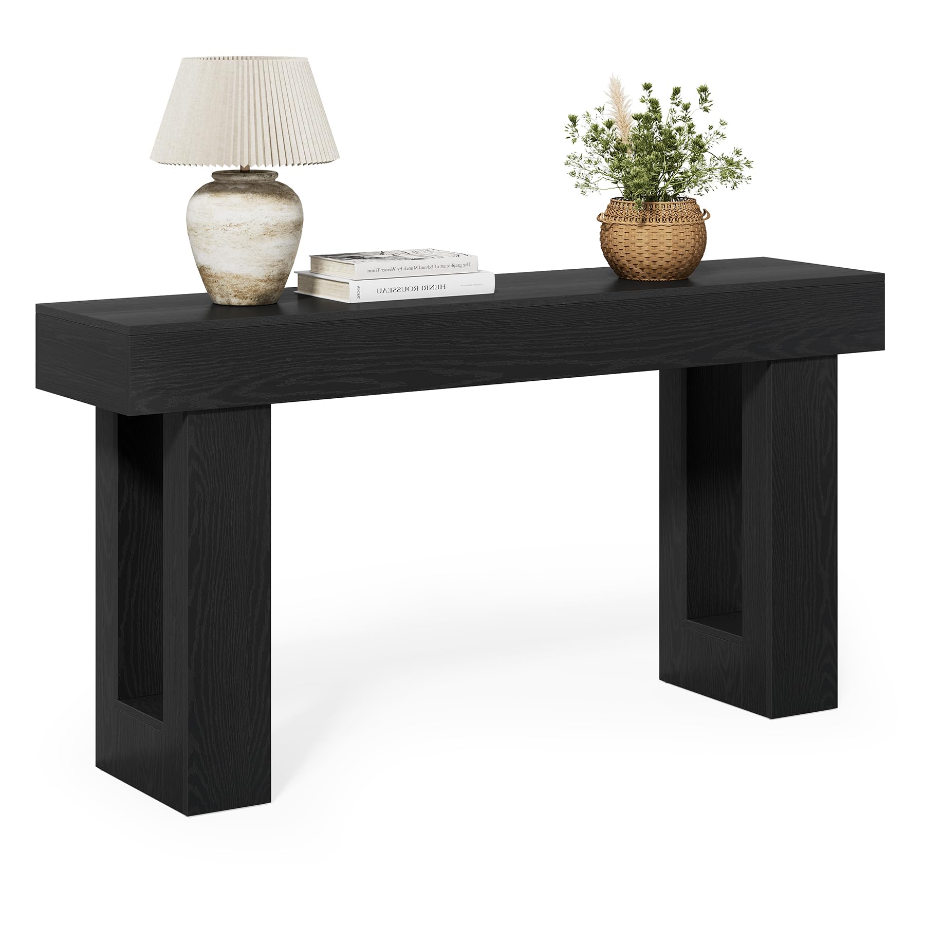 63-Inch Console Table for Entryway