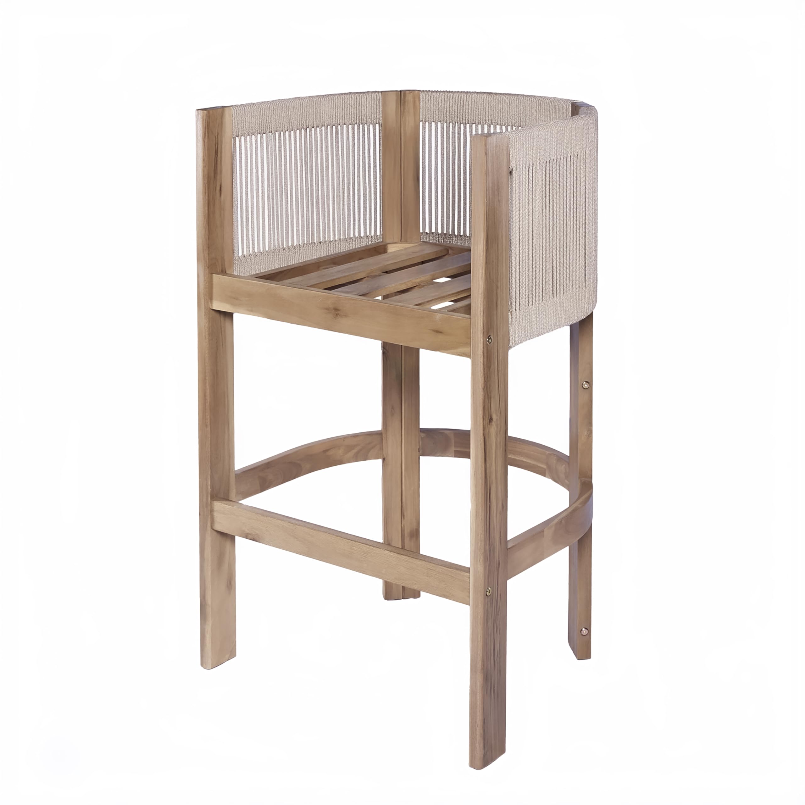 Outdoor Counter Height Bar Stools Set of 2