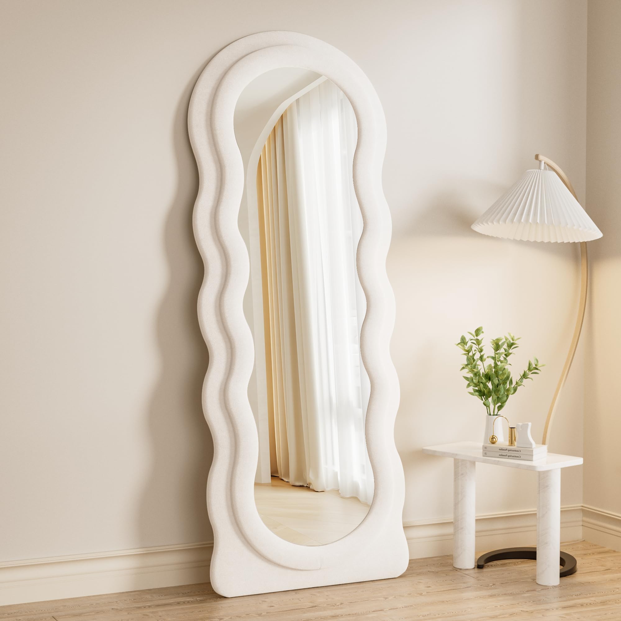 Wavy Full Length Mirror 63x24