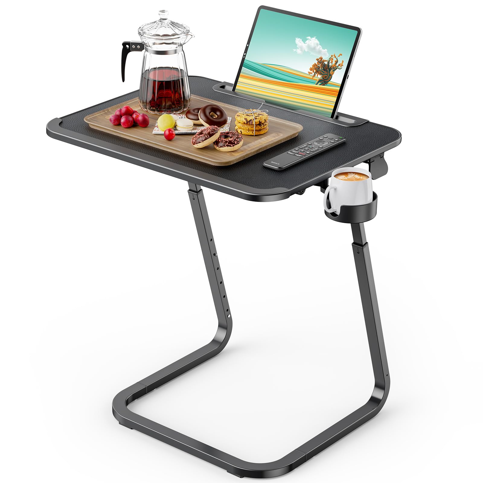 Adjustable TV Tray Table - Height & Tilt Adjustable Laptop Desk