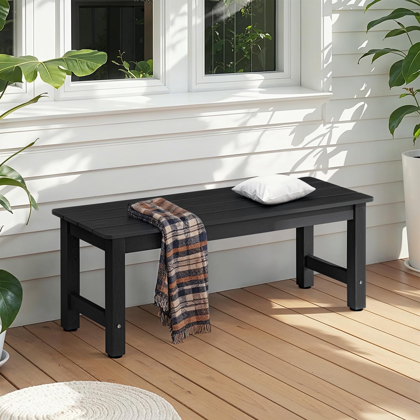 Weatherproof Outdoor Garden Bench